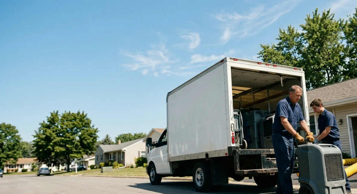 Water Damage Cleanup in Tiltonsville, OH near me